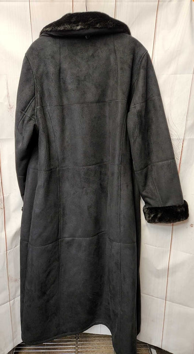 Gallery Women's Size XL Black Coat