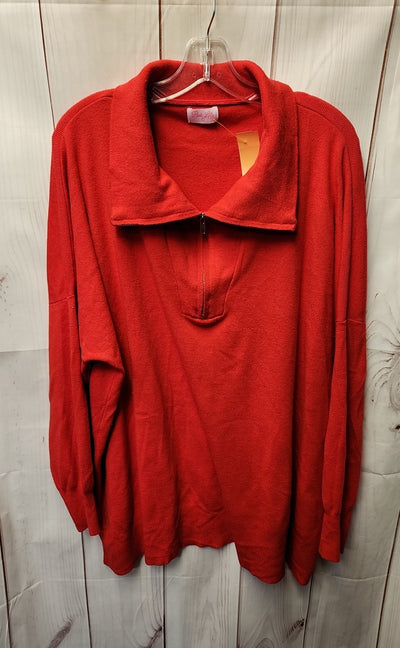 Pink Lily Women's Size XL Red Sweater