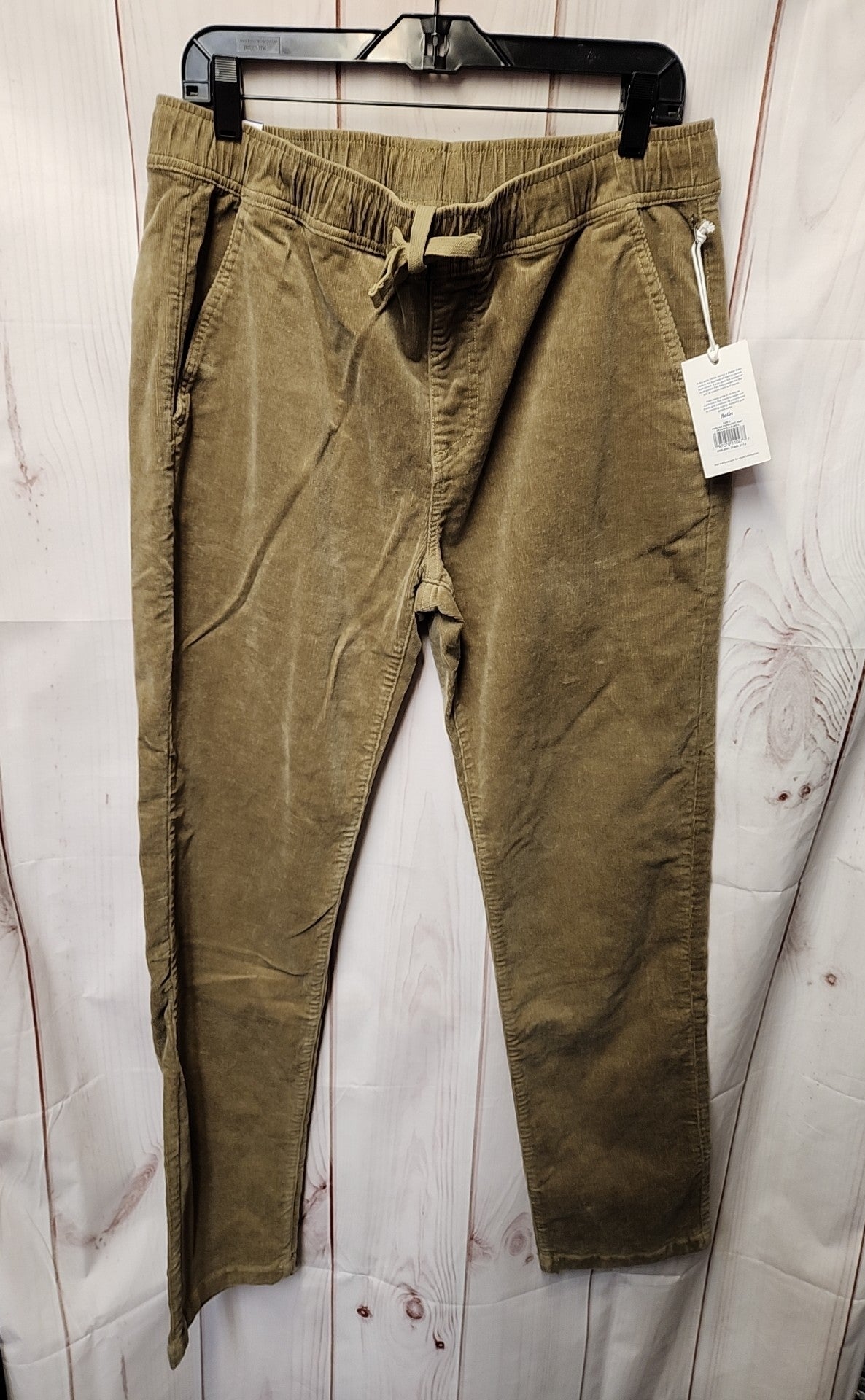NWT Katin Men's Size L Tan Corduroy Slim Stragiht Pipeline Pants