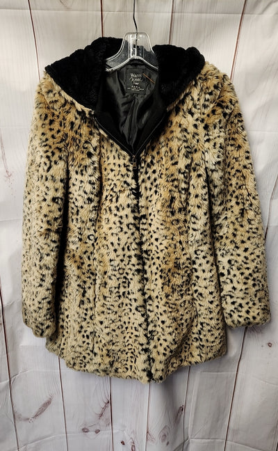 Zara Women's Size S Brown Animal Print Jacket