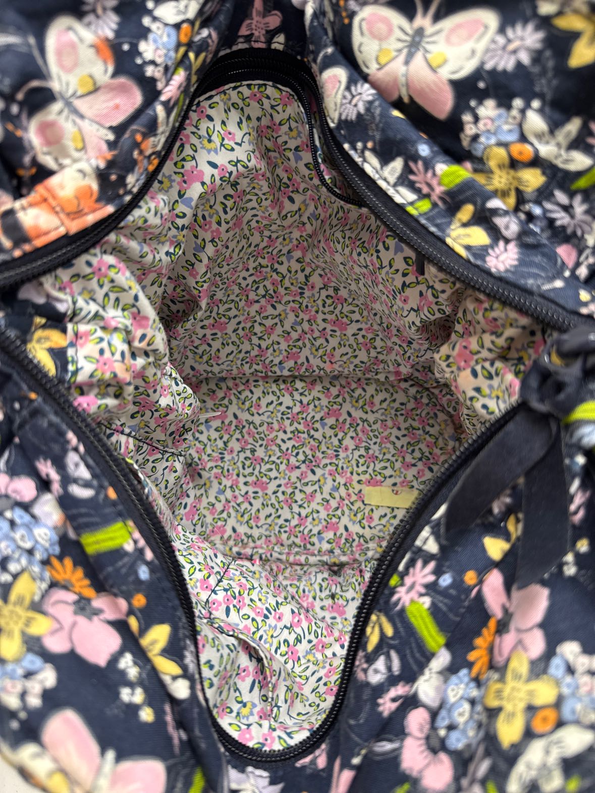 Vera Bradley Navy Tote Bag