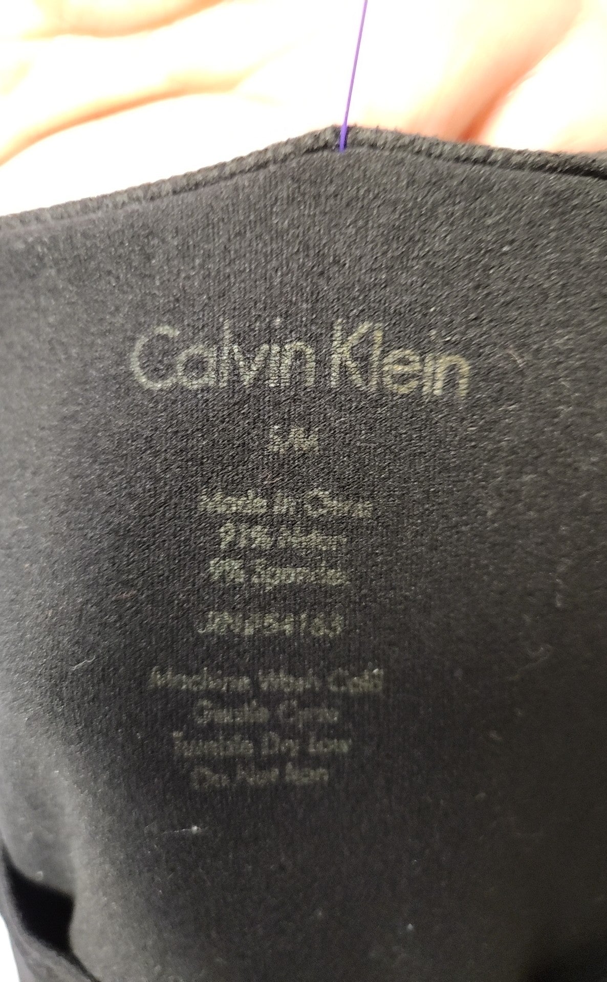 Calvin Klein Women's Size Small/Medium Black Sleeveless Top