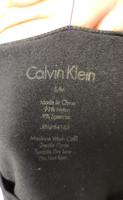 Calvin Klein Women's Size Small/Medium Black Sleeveless Top
