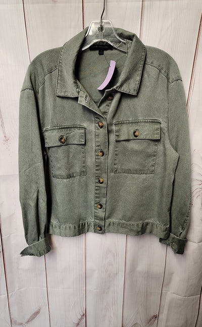 Jane & Delancey Women's Size M Green Jacket