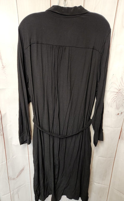 Time and Tru Women's Size 1X Black Dress