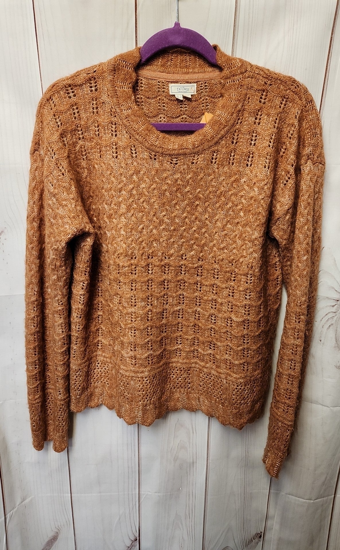 Fat Face Women's Size 10 Brown Sweater
