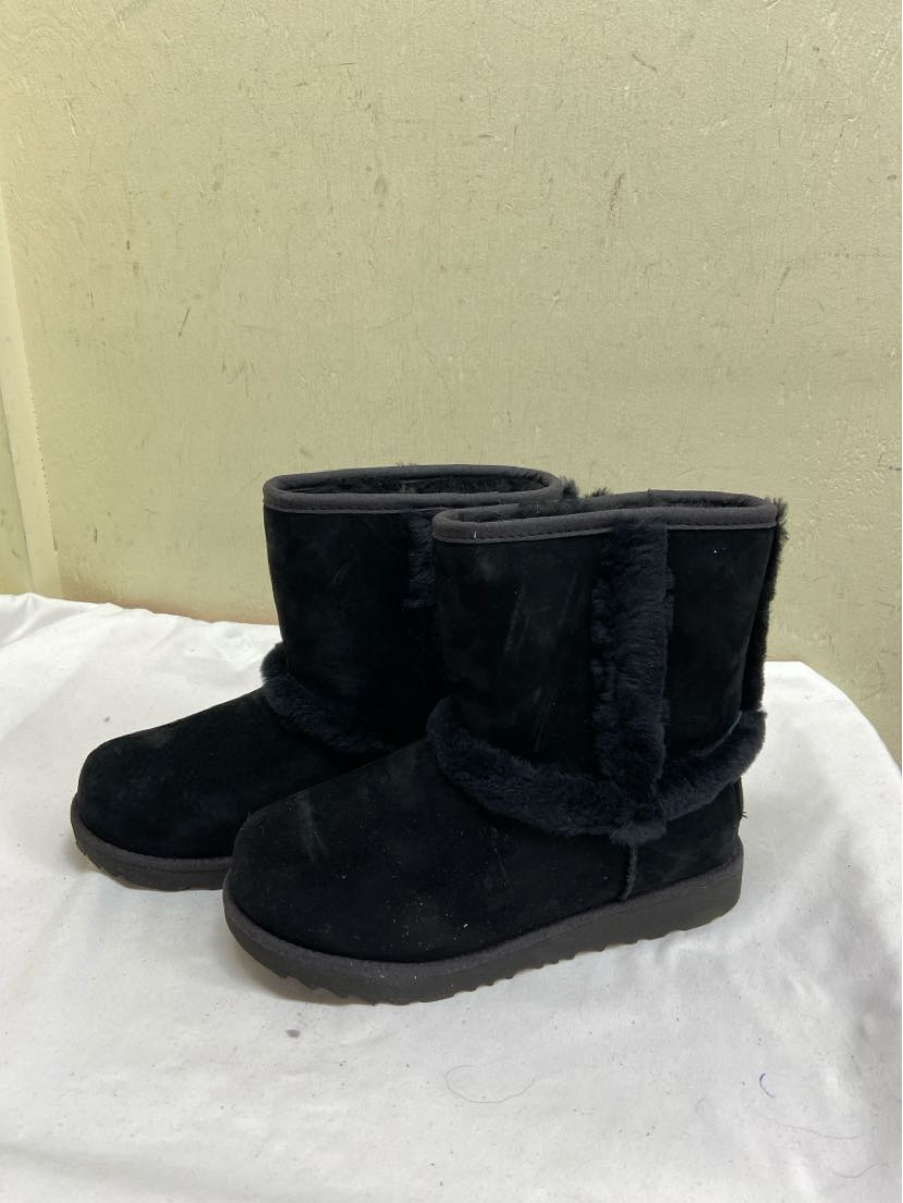 Ugg Girl's Size 3 Black Boots
