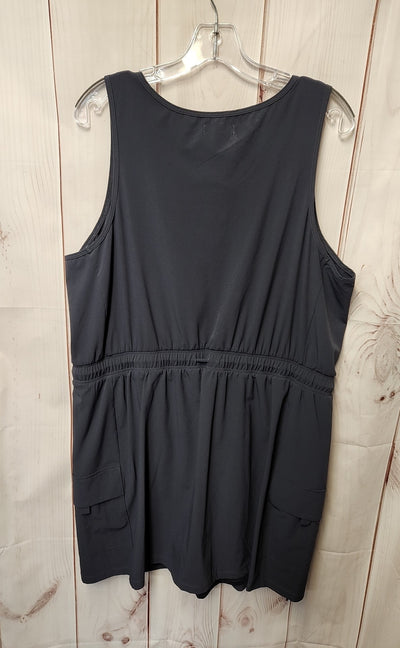 FLX Women's Size XL Gray Romper