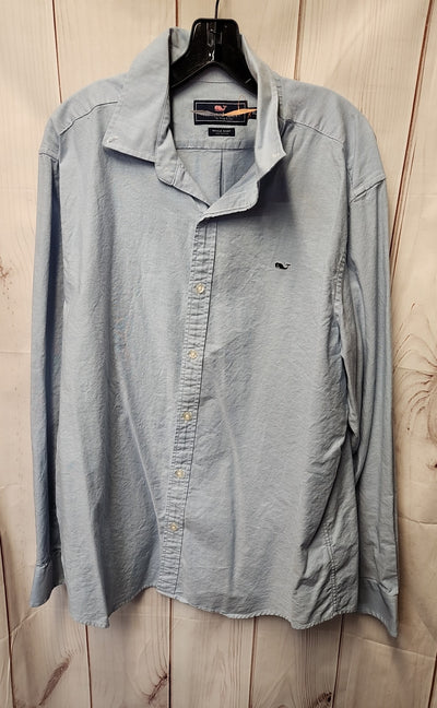 Vineyard Vines Men's Size XL Blue Shirt