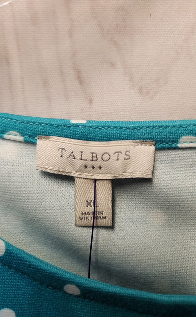 Talbots Women's Size XL Turquoise Dress