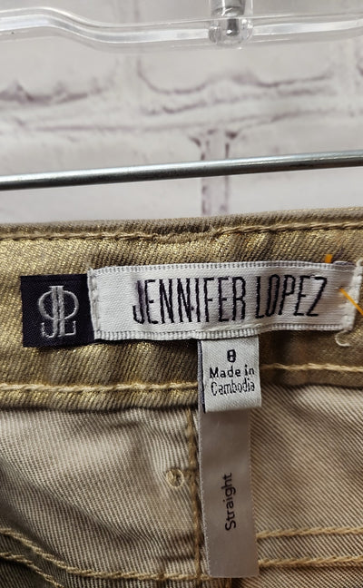 Jennifer Lopez Women's Size 8 Gold Pants