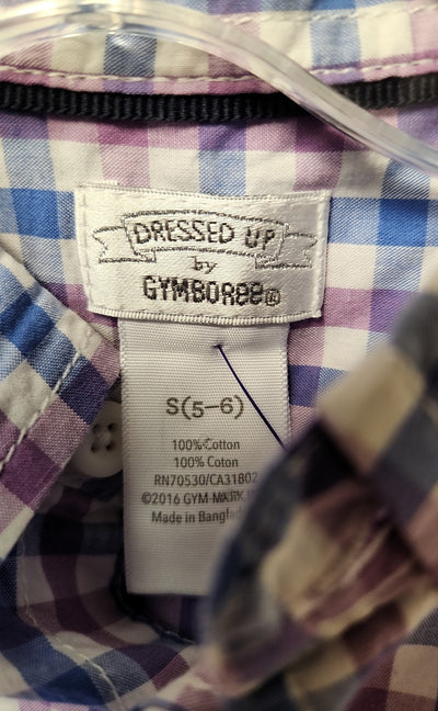 Gymboree Boy's Size 5/6 Purple Shirt