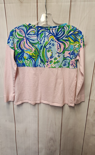 Lilly Pulitzer Girl's Size 6/7 Pink Shirt