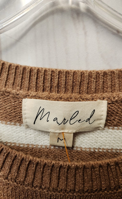 Marled Women's Size M Brown Sweater