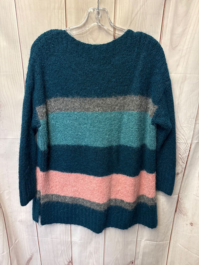 Lou & Grey Women's Size S Teal Sweater