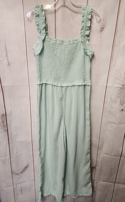 Old Navy Girl's Size 14/16 Mint Jumpsuit