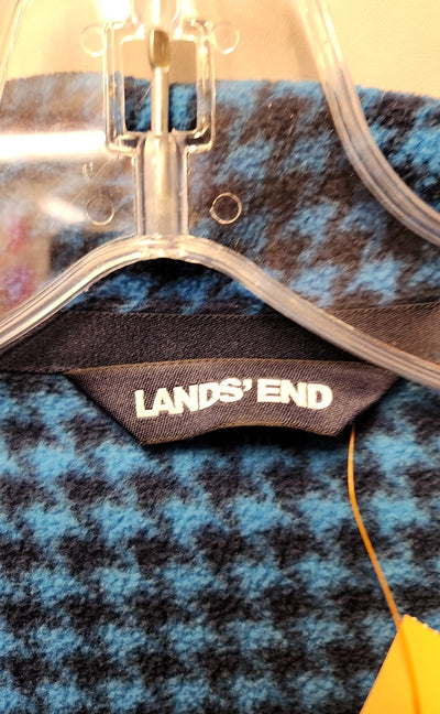 Lands End Women's Size L Blue Sweatshirt