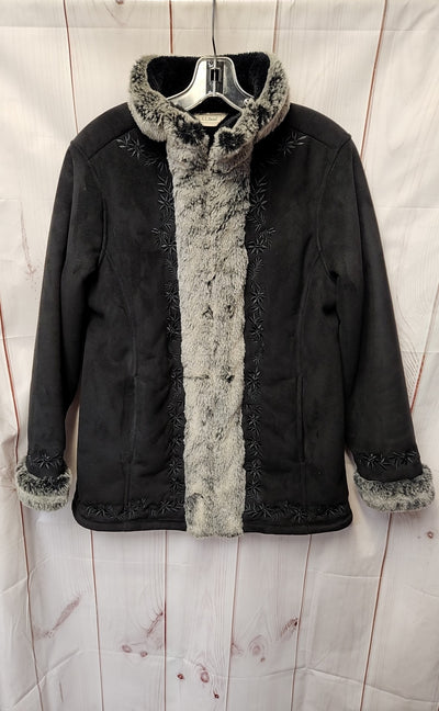 LL Bean Women's Size M Petite Black Jacket