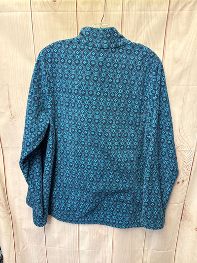 Lands End Women's Size 1X Blue Sweatshirt