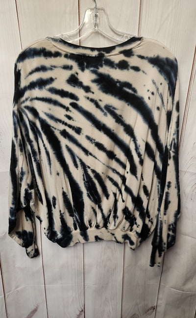 Young Fabulous & Broke Women's Size XS Blue & Brown Sweatshirt