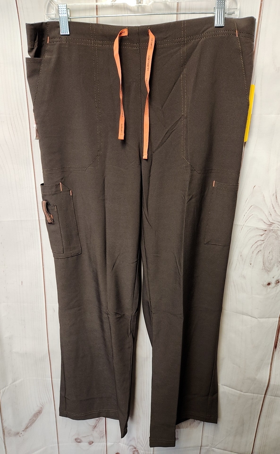 NWT Carhartt Women's Size L Petite Brown Pants