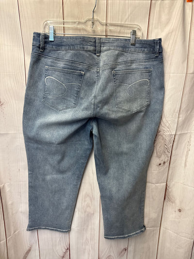 Chico's Women's Size 3 = US 16 Blue Jeans