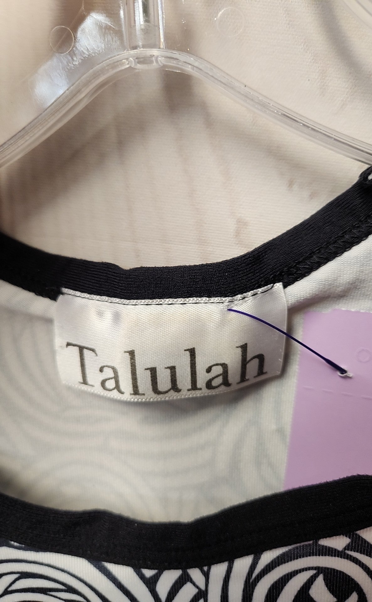 Talulah Women's Size L White Short Sleeve Top