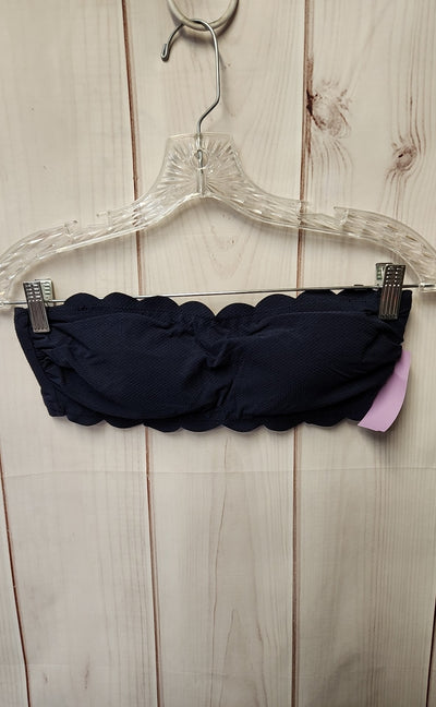 J Crew Women's Size S Navy Swim Top
