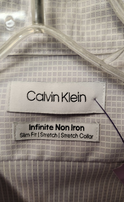 Calvin Klein Men's Size 1XL Purple Shirt