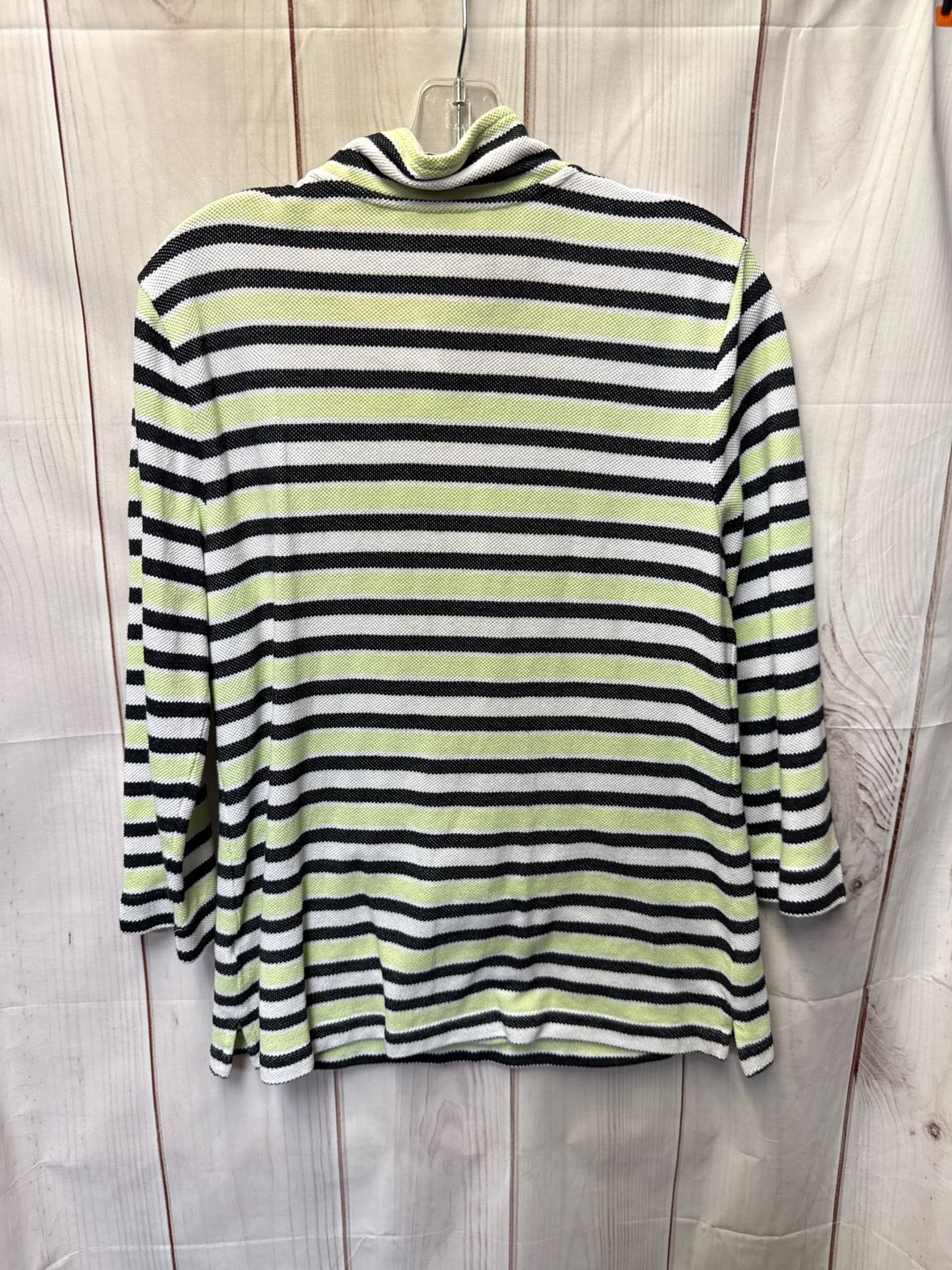 Talbots Women's Size M Green 3/4 Sleeve Top
