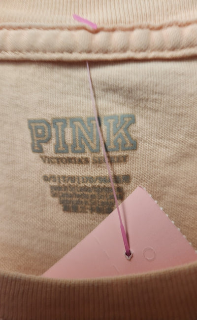 Pink Women's Size One Size Pink Short Sleeve Top