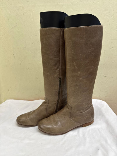 Frye Women's Size 6-1/2 Taupe Boots Shoes