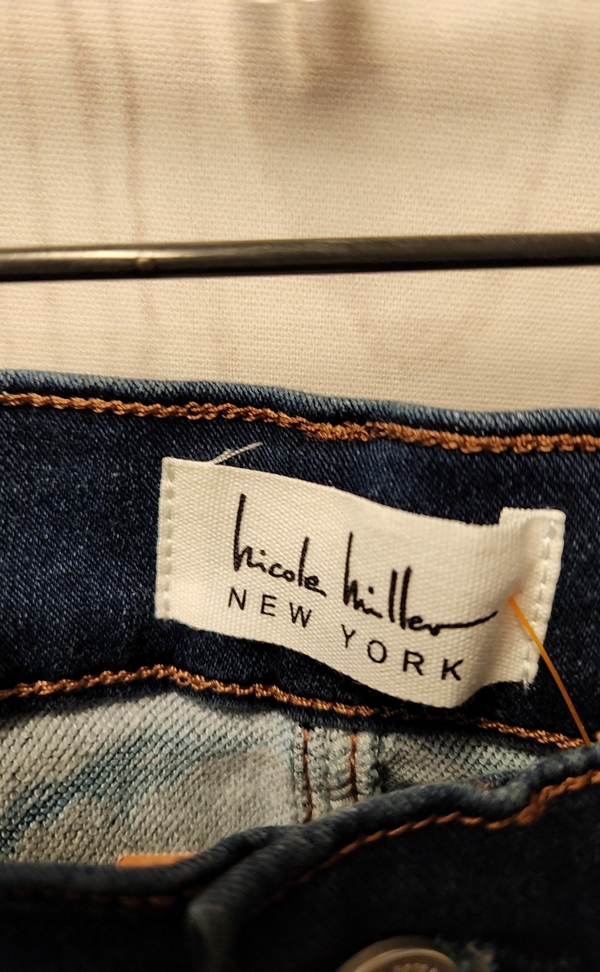 Nicole Miller Women's Size 31 (11-12) Blue Jeans Soho High Rise Ankle Skinny