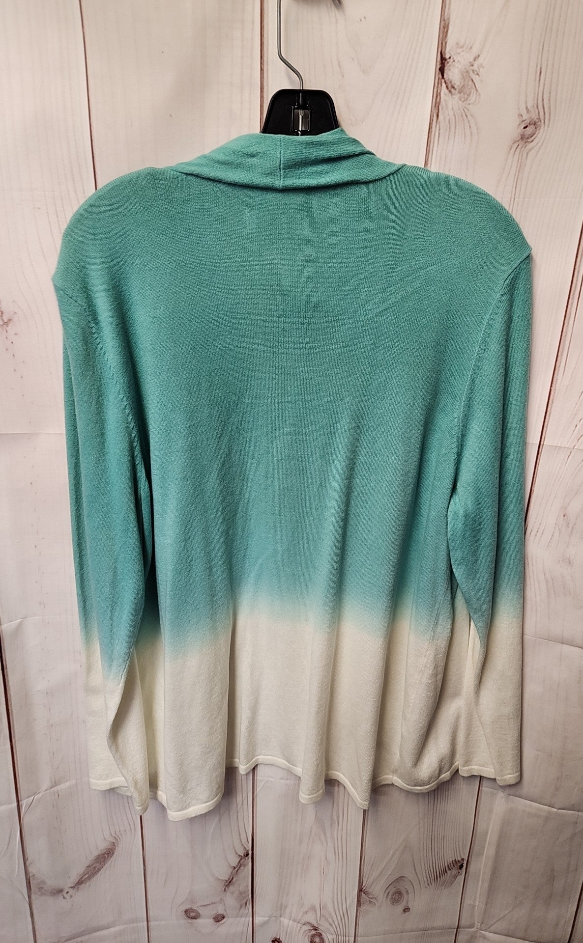Chico's Women's Size 3 = US XL Blue Cardigan