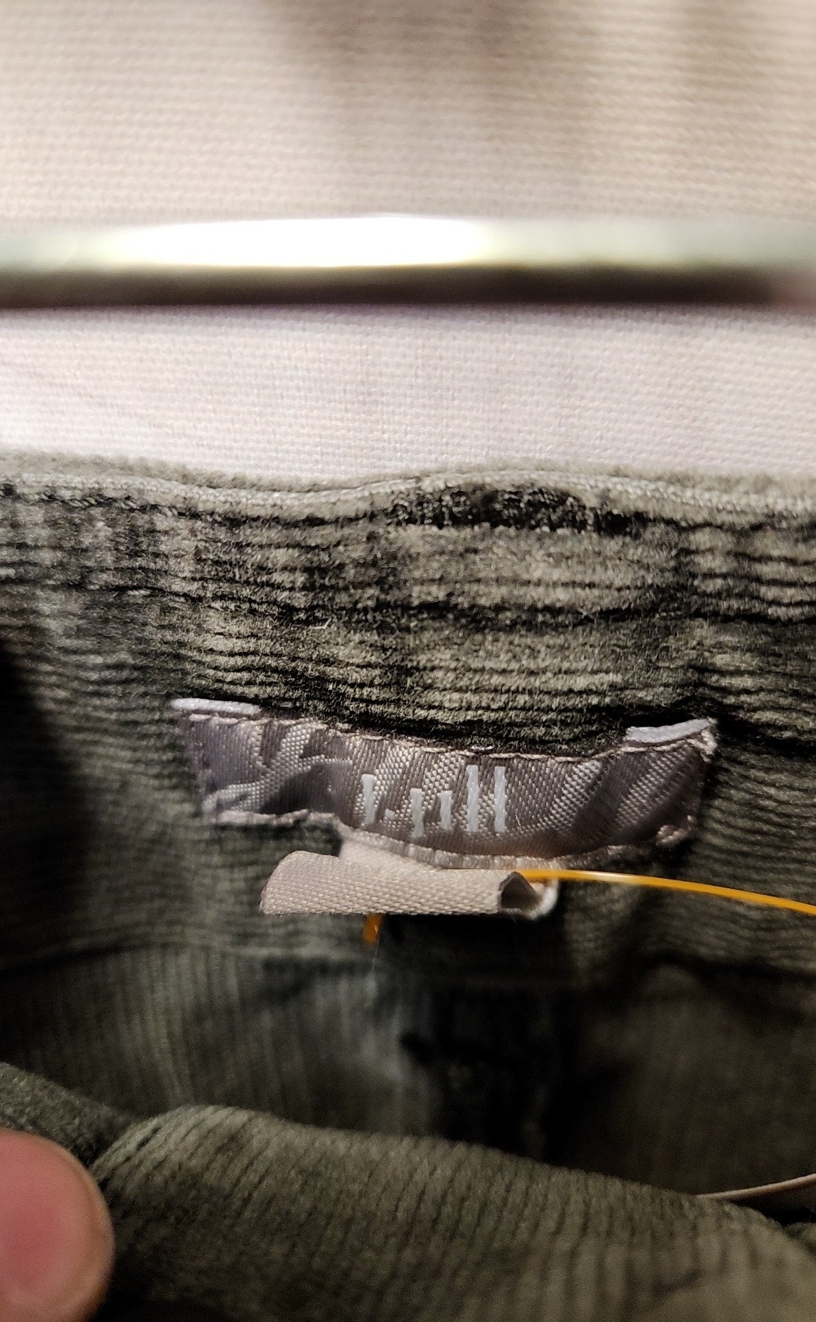 J Jill Women's Size 18 Gray Corduroy Skirt