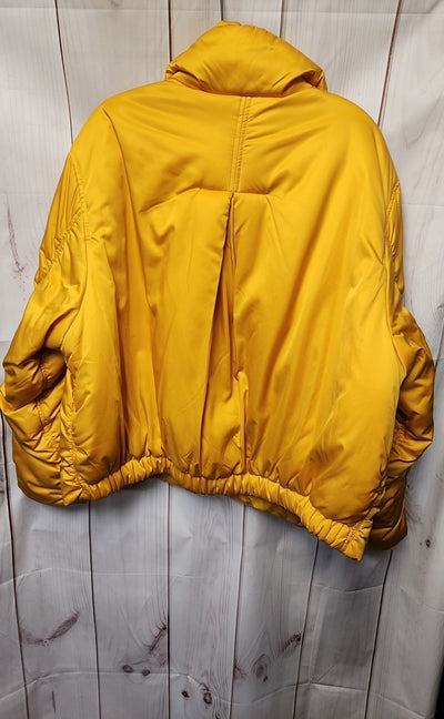 DKNY Women's Size L Yellow Jacket
