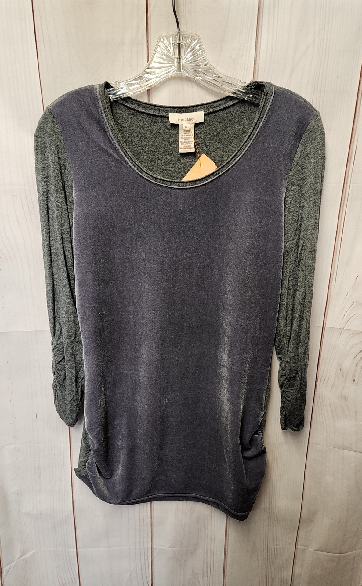 Sundance Women's Size S Gray Long Sleeve Top