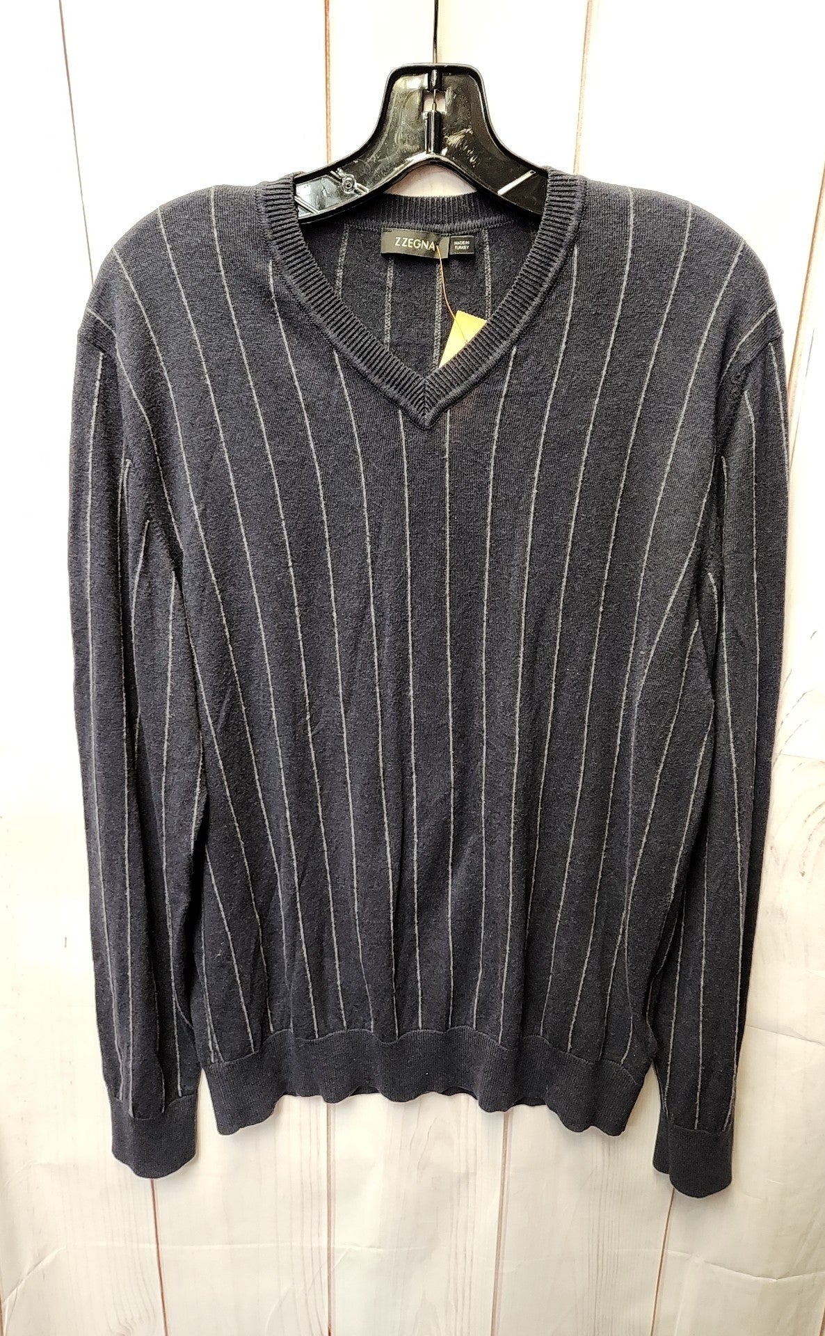 Zegna Men's Size L Navy Sweater