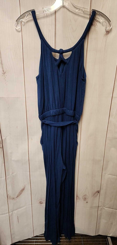 Loft Women's Size XS Tall Blue Jumpsuit
