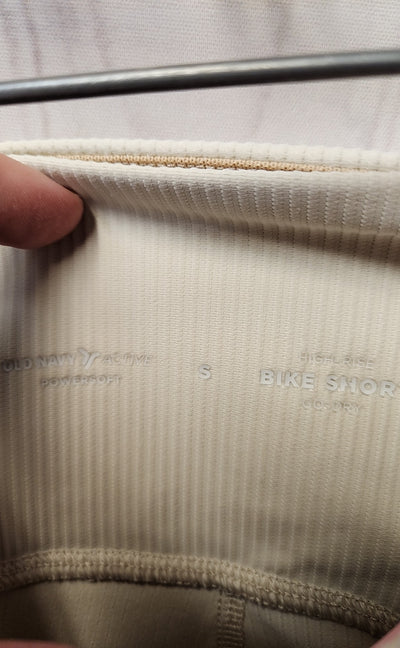 Old Navy Women's Size S Off-White Active Shorts