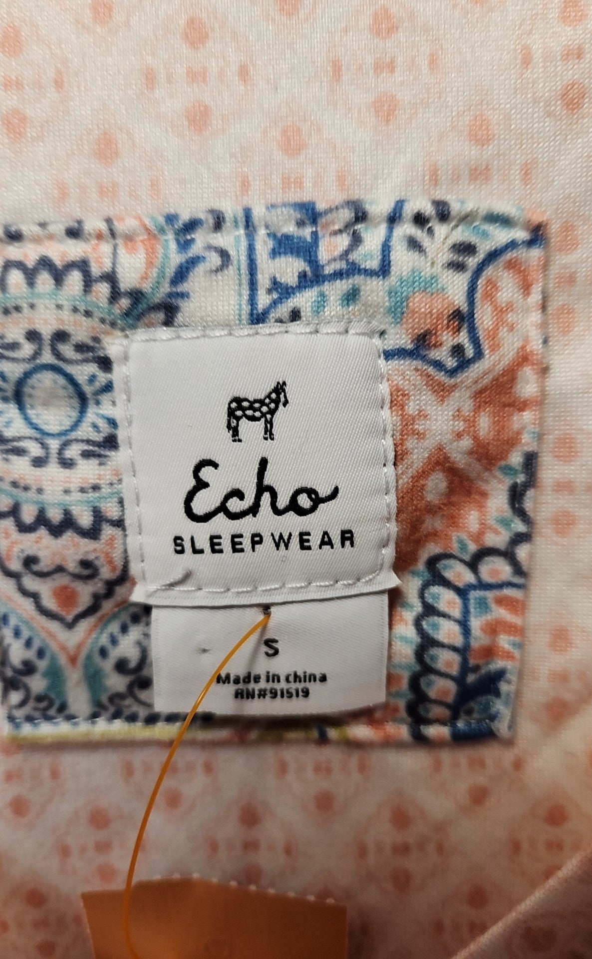 Echo Women's Size S Pink Nightgown