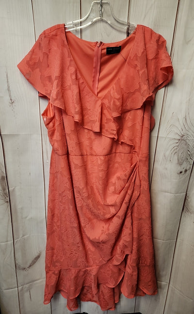 Lane Bryant Women's Size 18 Petite Pink Dress