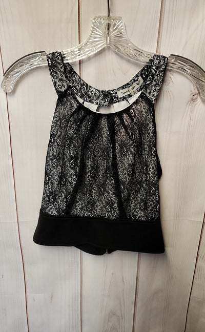 Double Zero Women's Size S Black Sleeveless Top