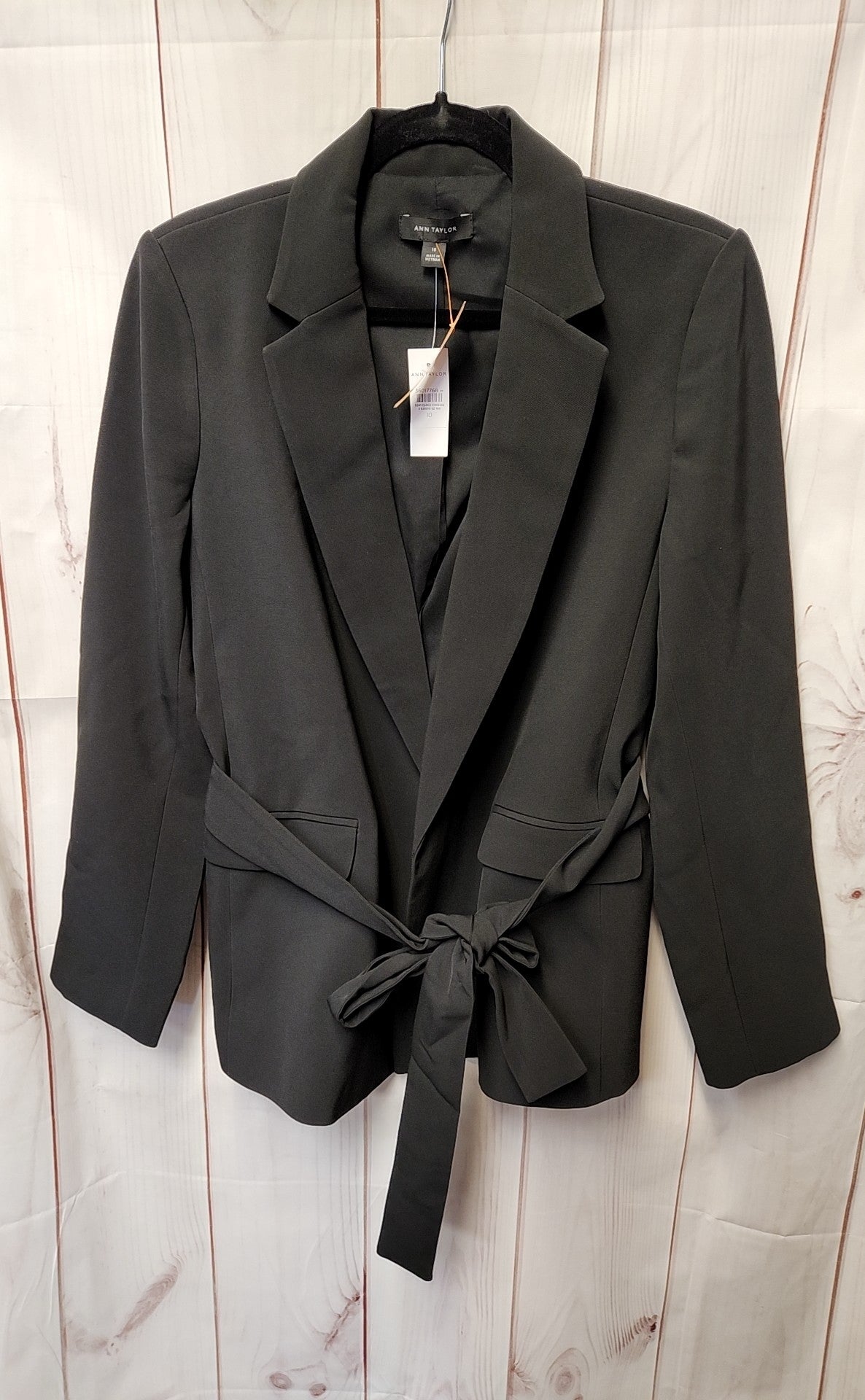NWT Ann Taylor Women's Size 10 Black Blazer