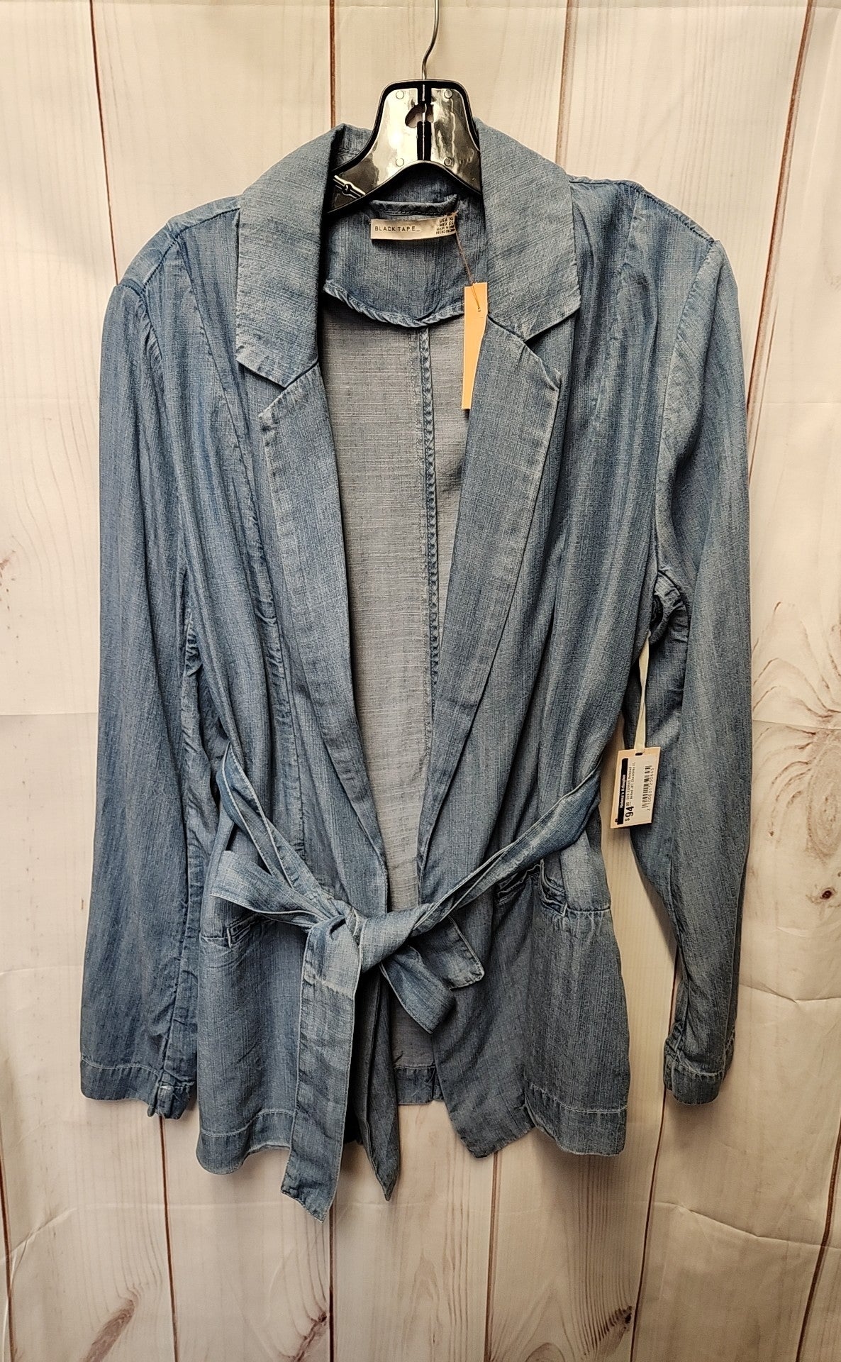NWT Black Tape Women's Size XL Blue Long Sleeve Top