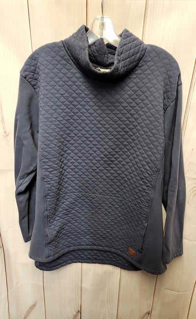 LL Bean Women's Size XL Navy Sweatshirt