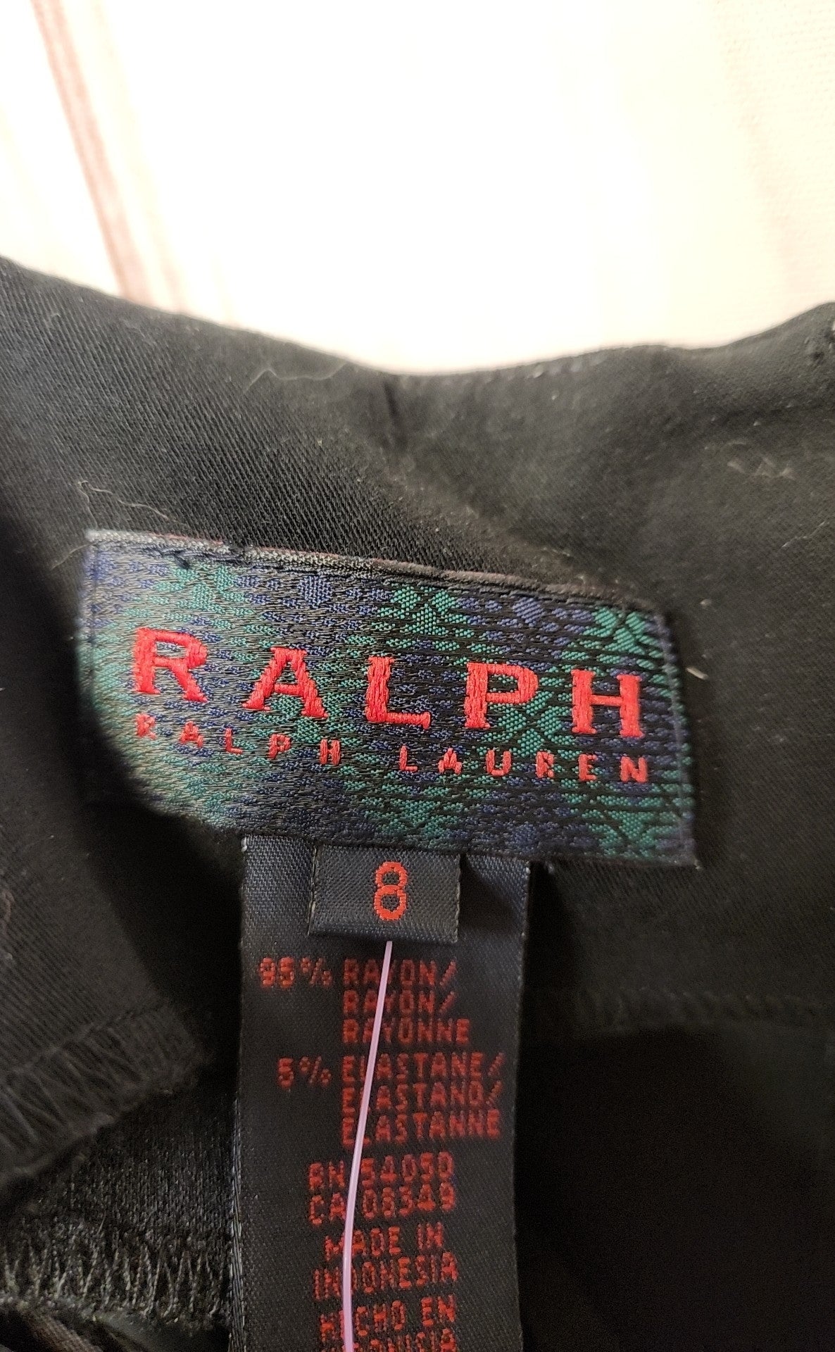 Ralph Lauren Women's Size 8 Black Dress
