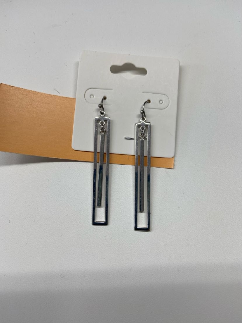 Silver Drop Earrings