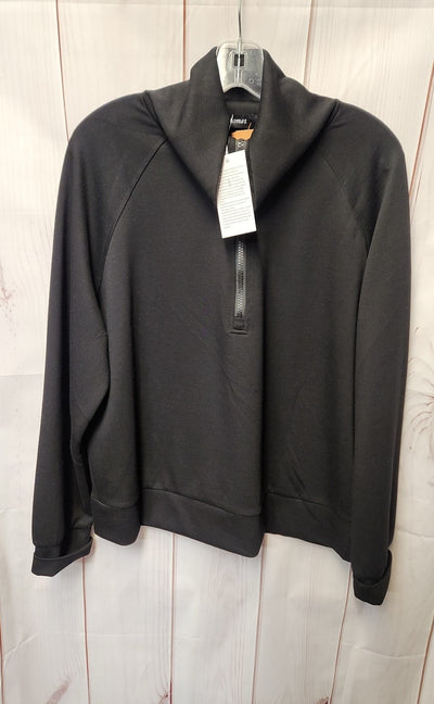 NWT Automet Women's Size XL Black Sweatshirt