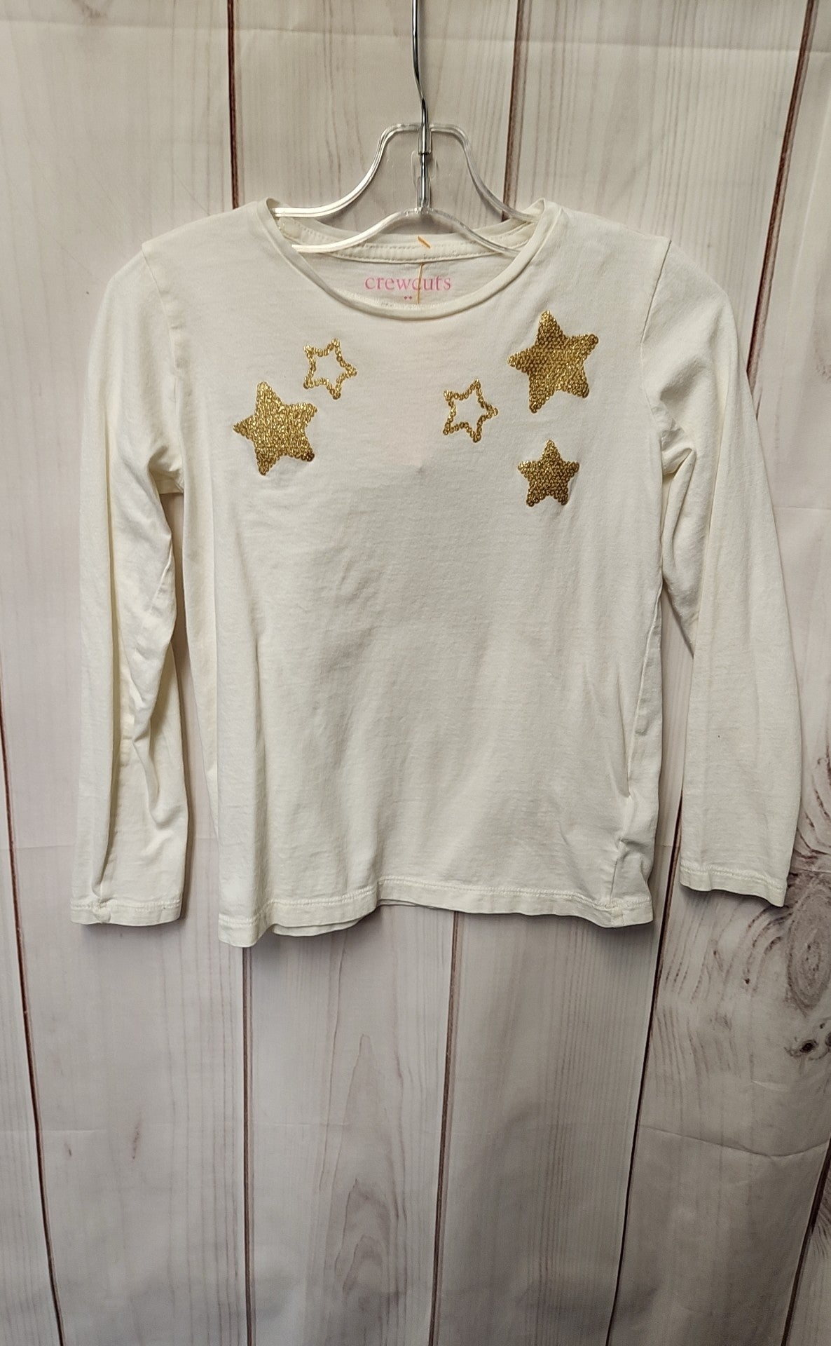 Crewcuts Girl's Size 6/7 White Shirt